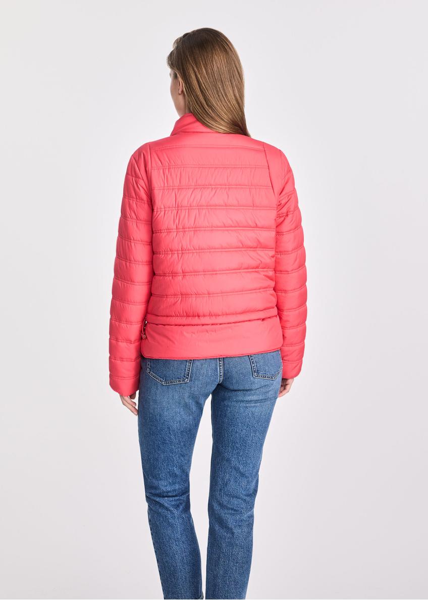 Pink transitional women's jacket KURDT-0500-34(W25)