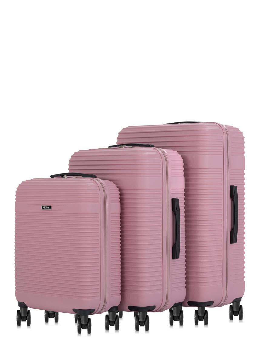 Set of suitcases on wheels 19''/24''/28'' WALAB-0040-32(W24)-01