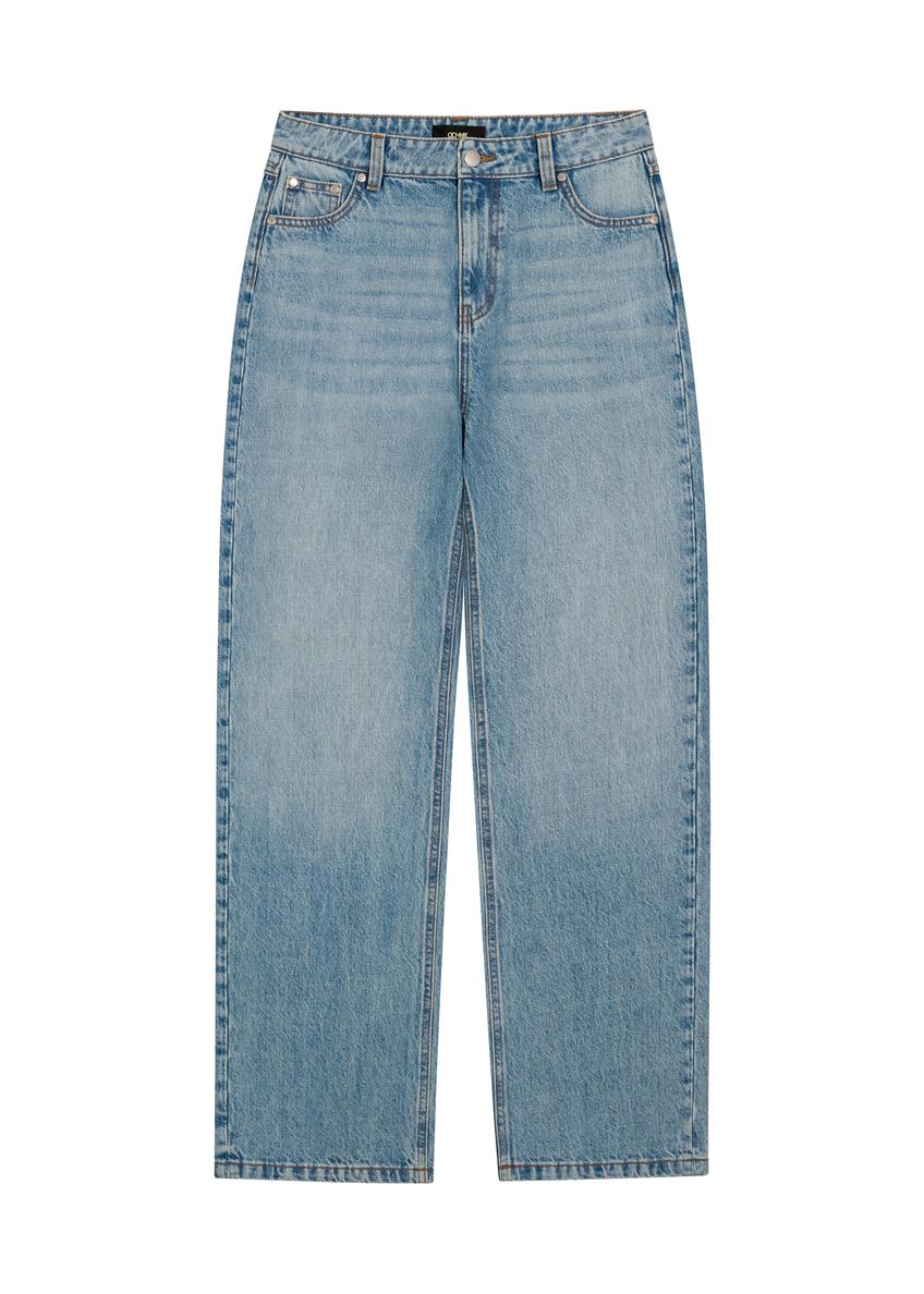 Blue women's denim pants JEADT-0016-7A(Z26)