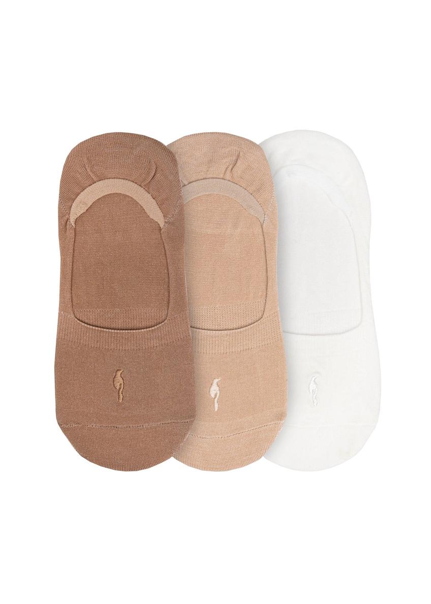 Women's ankle socks set ZESDT-0029-1C(W26) front product view on white background.