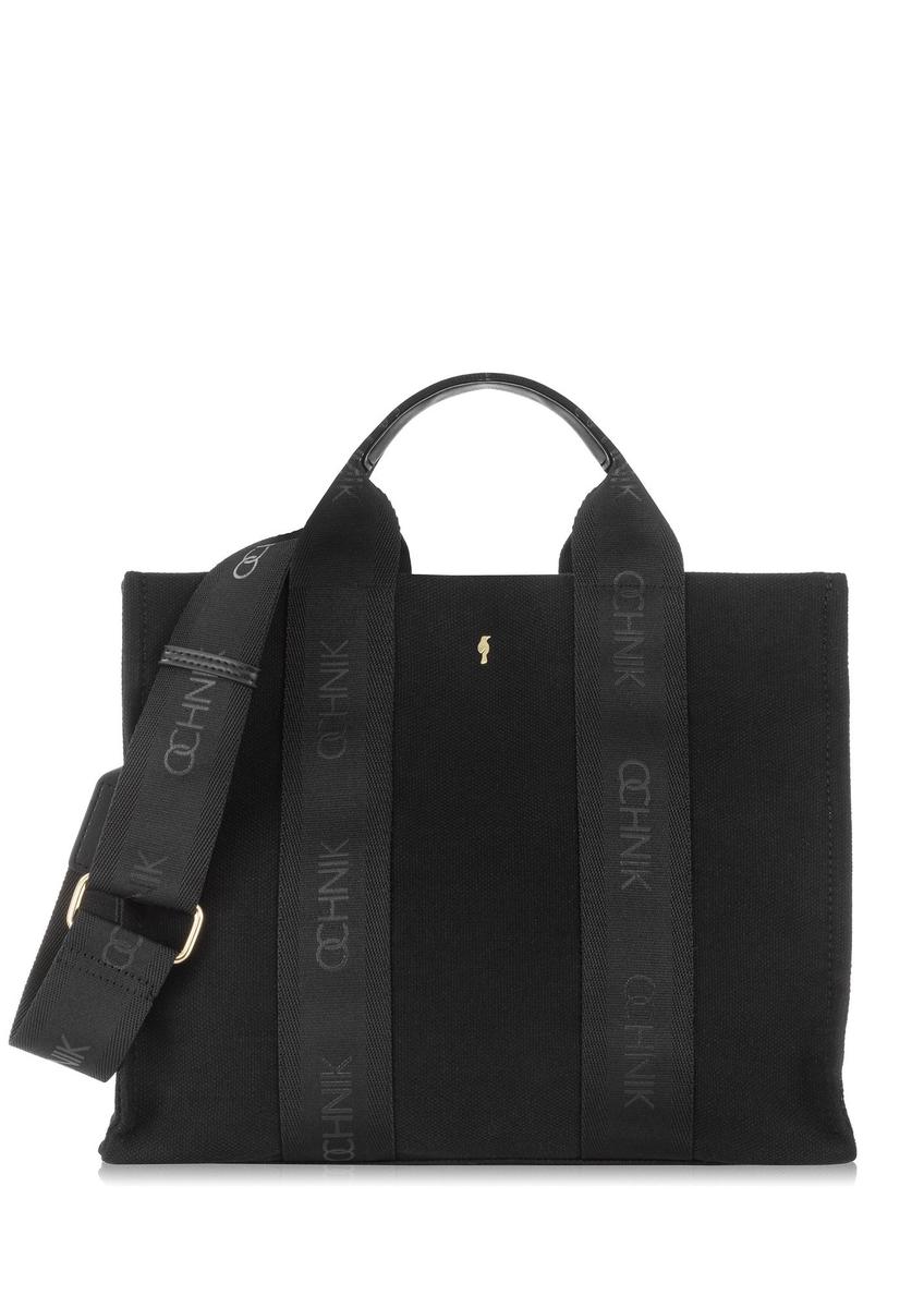 Black women's tote bag TOREN-0288A-99(W25)