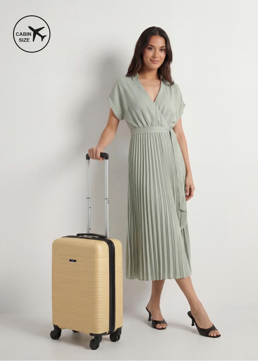 Small suitcase on wheels WALAB-0083-2B-19(W26)