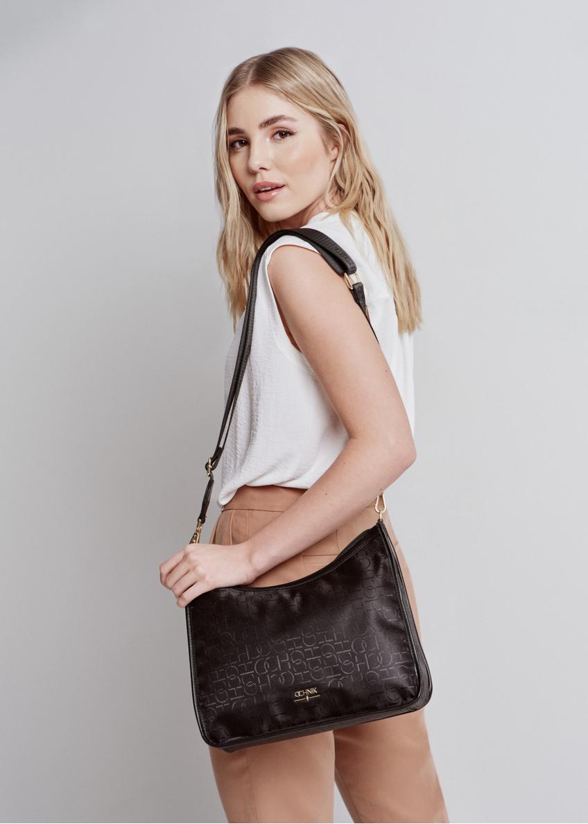 Black Women's Handbag TOREN-0278-99(W24)
