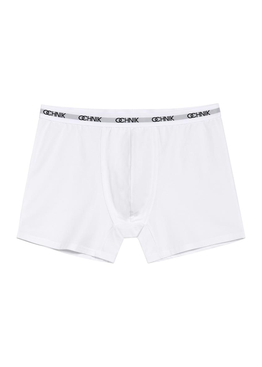 Three-pack of white men's boxer shorts ZESMB-0001A-0A(W26)