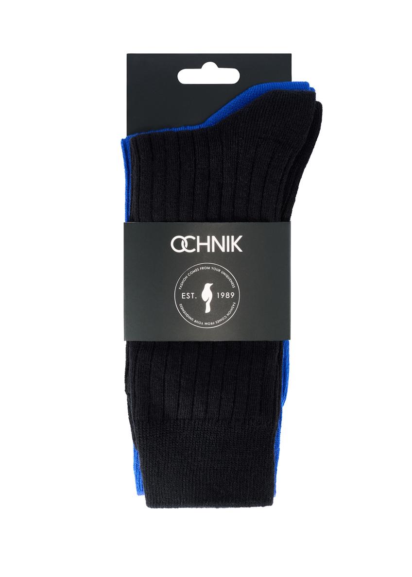 Set of men's long socks ZESMT-0051-15(Z25), view of the product in the packaging on a white background.
