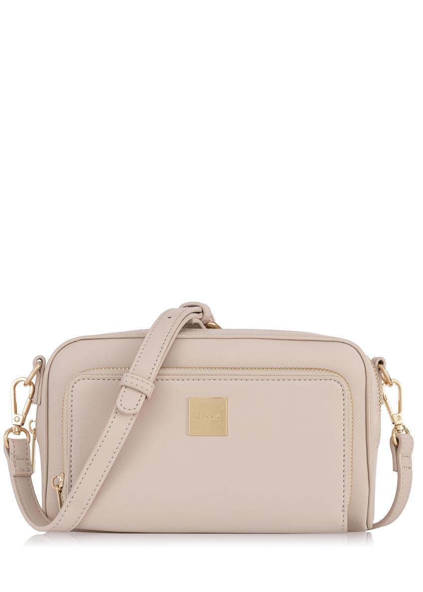 Small beige cross body bag TOREC-0904-80(W24)-08