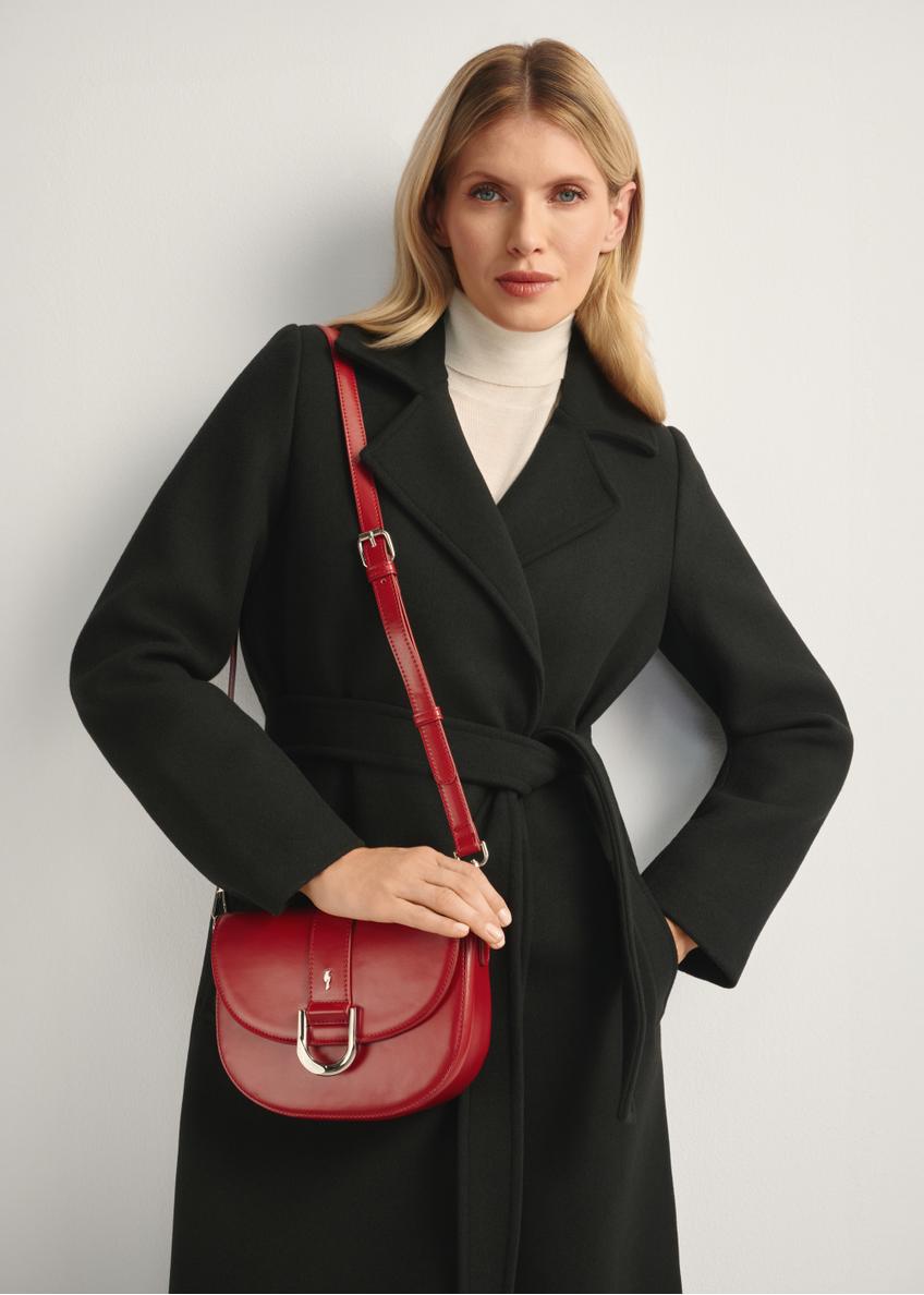 Red classic women's handbag TOREC-0879B-41(Z25)