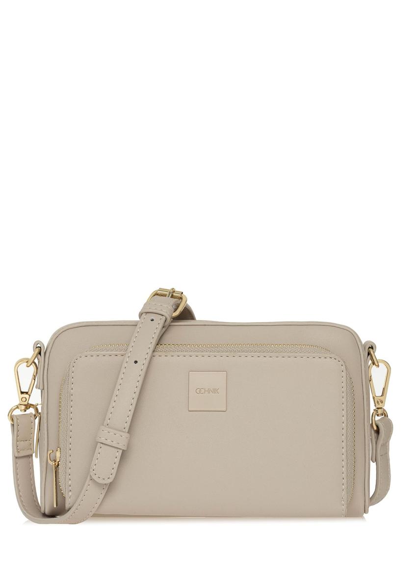 Small beige women's shoulder bag TOREC-0904A-80(W25)