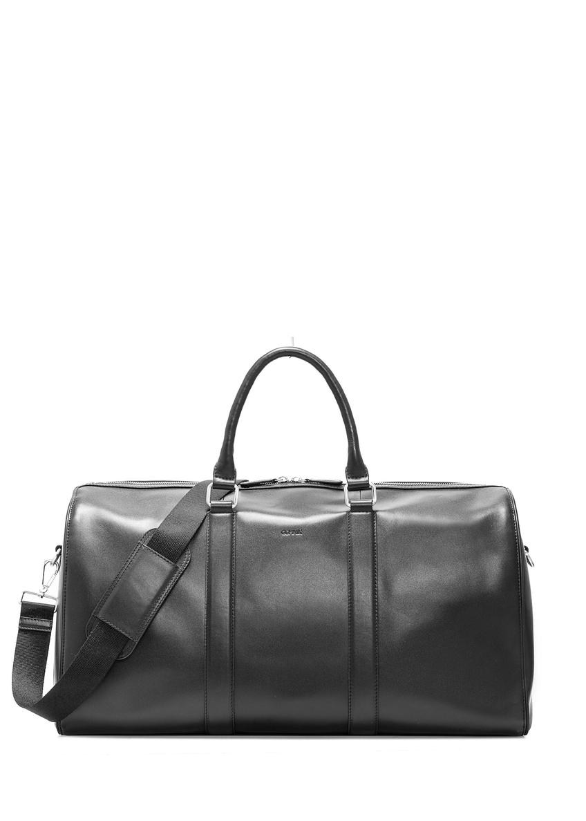 Black travel bag TORMS-0470-99(Z25), front product view on white background.