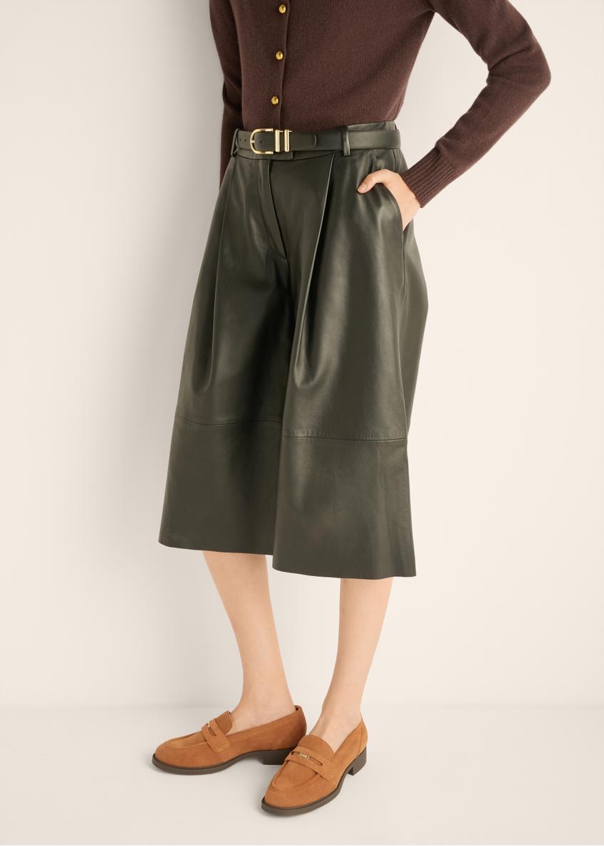 Cognac suede women's moccasins BUTYD-1199-1F(Z26)
