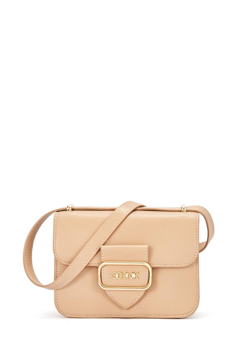 Beige small women's handbag TOREC-1009-81(W25)