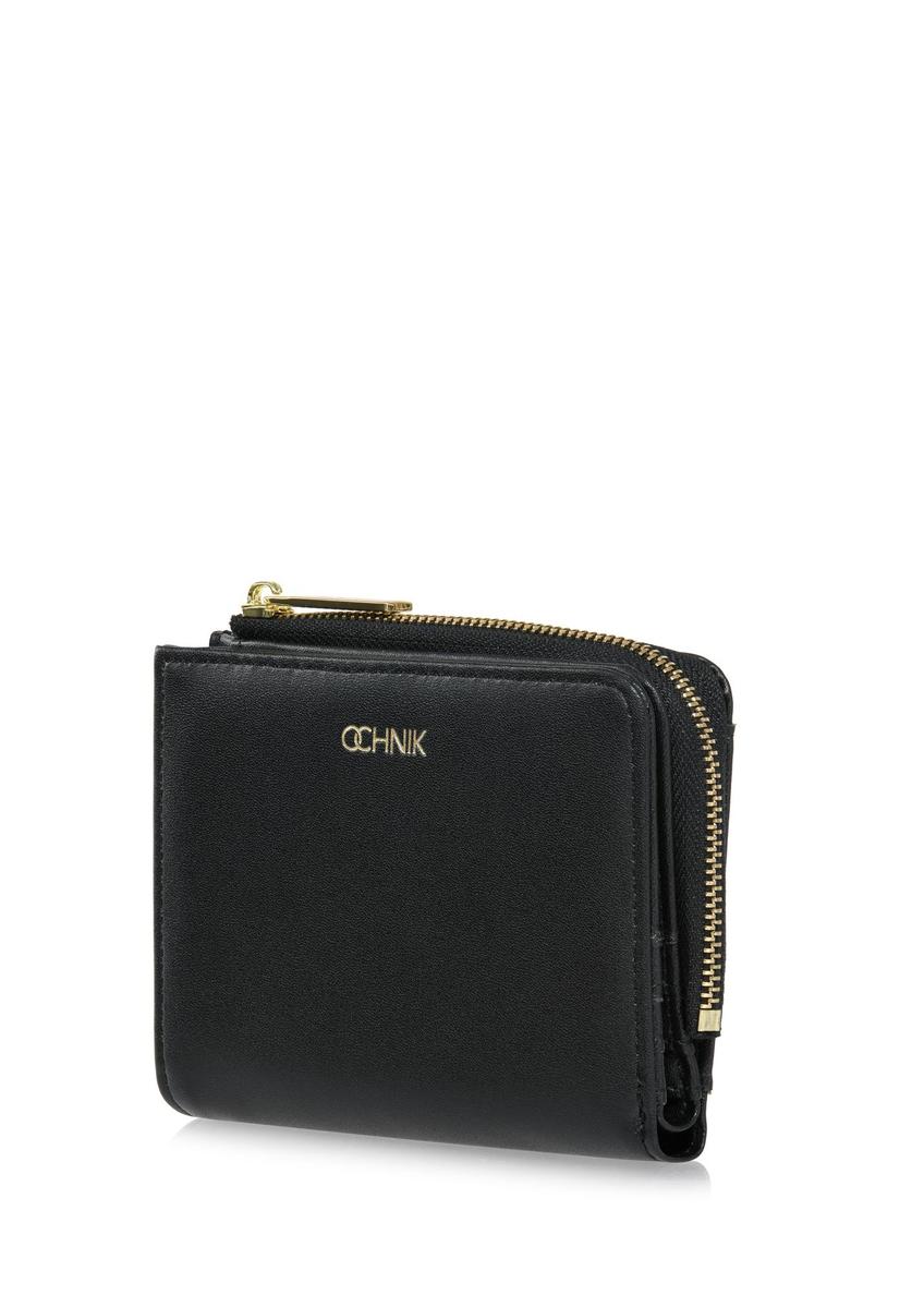 Black small women's wallet POREC-0400-99(Z24)