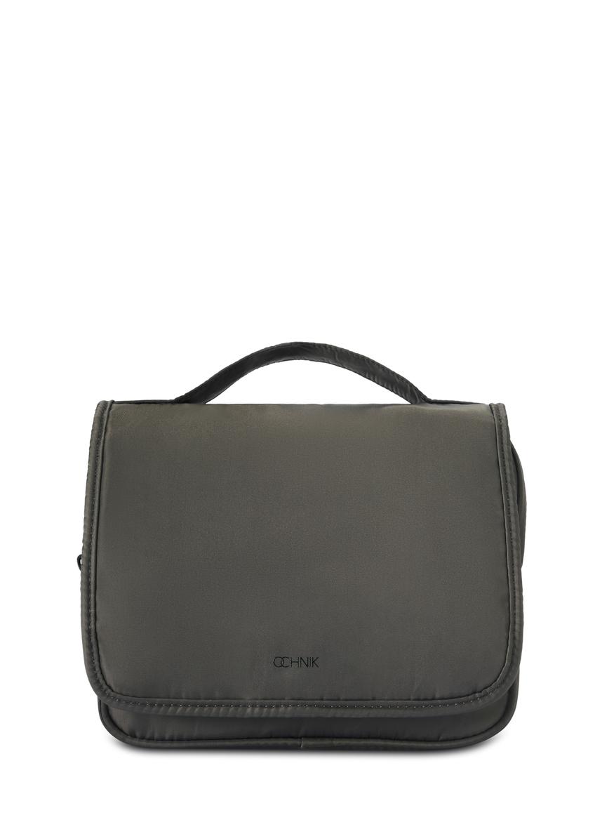 Men's dark gray cosmetic bag TORMN-0370-95(Z25)