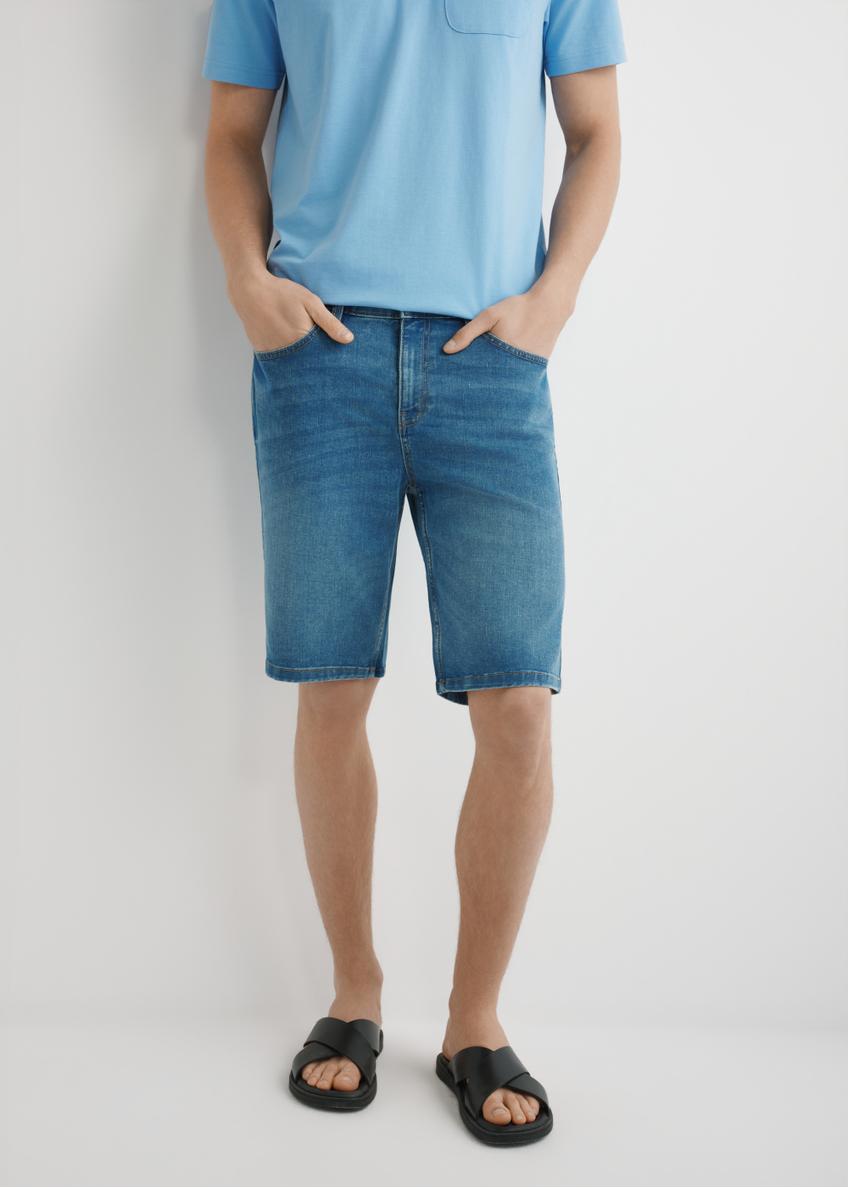 Men's blue denim shorts SZOMT-0036-7H(W26)