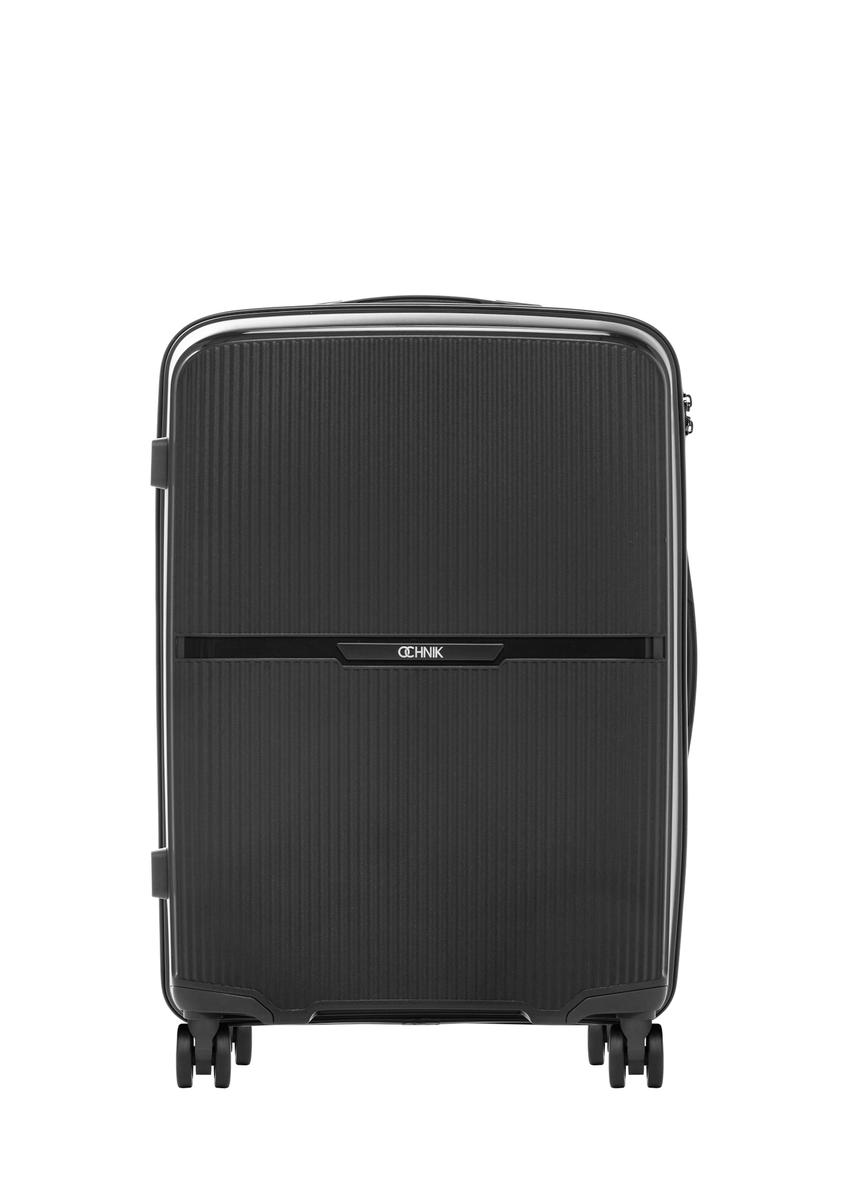 Medium suitcase on wheels WALPP-0026-99-24(W26), front product view on white background.