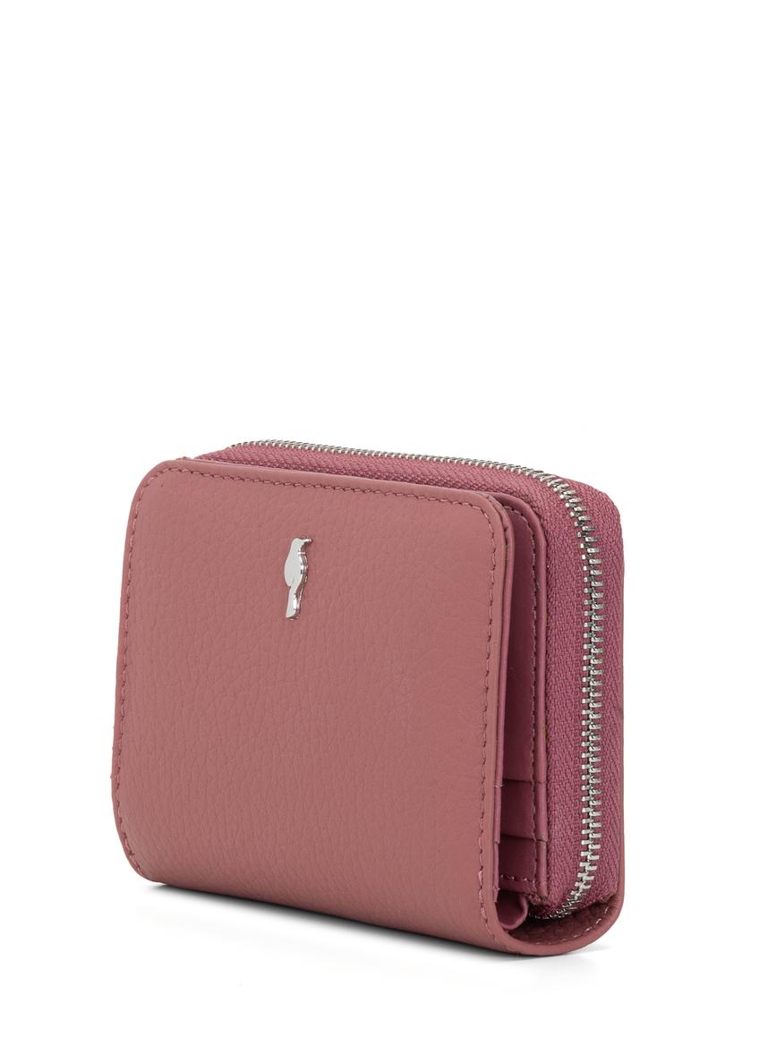 Small leather pink women's wallet PORES-0833G-31(Z25)