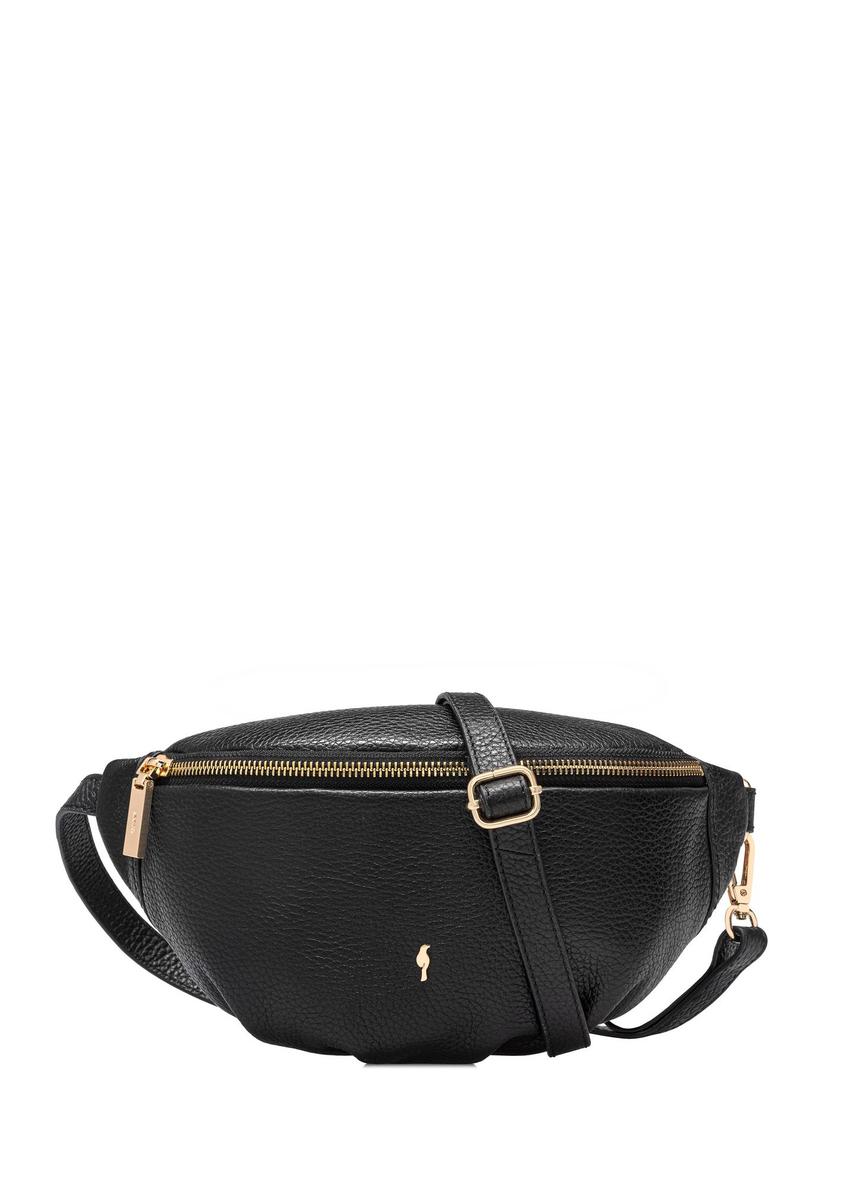 Black leather women's bag TORES-0894C-99(W25)-07