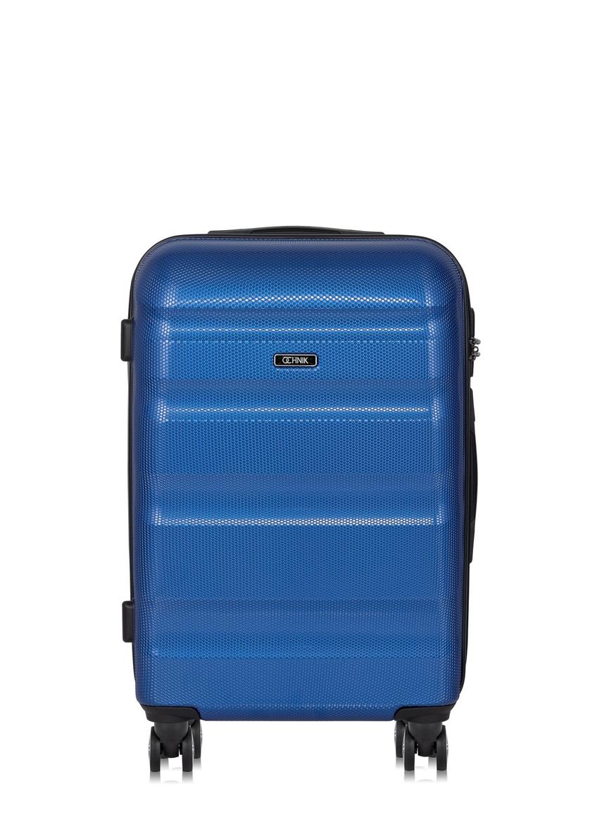Medium suitcase on wheels WALPC-0012-7C-24(W26), front product view on white background.