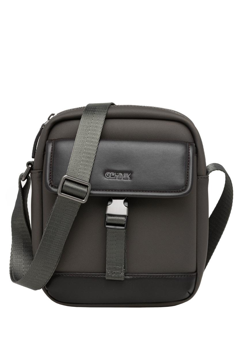 Men's city crossbody bag TORMN-0437-8B(Z26), front product view on white background.