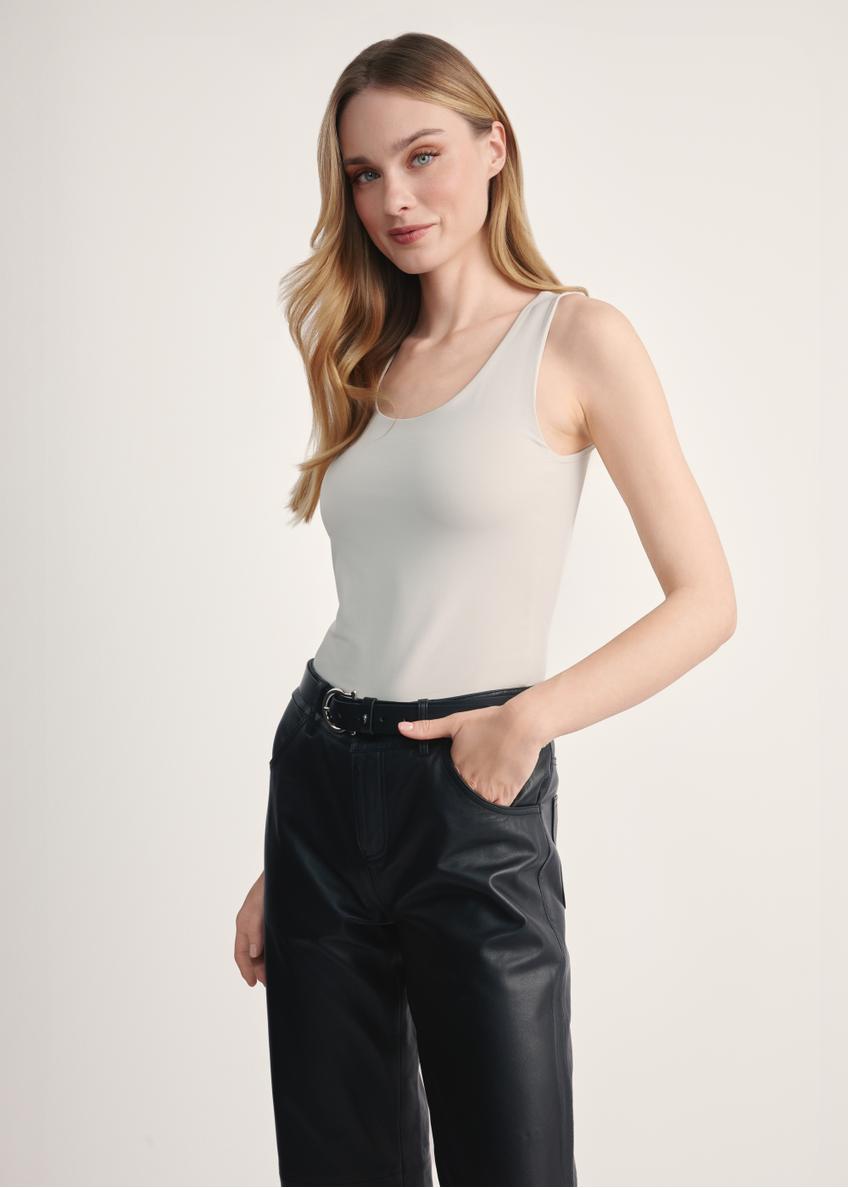 Light beige women's camisole BLUDT-0179-80(Z24)