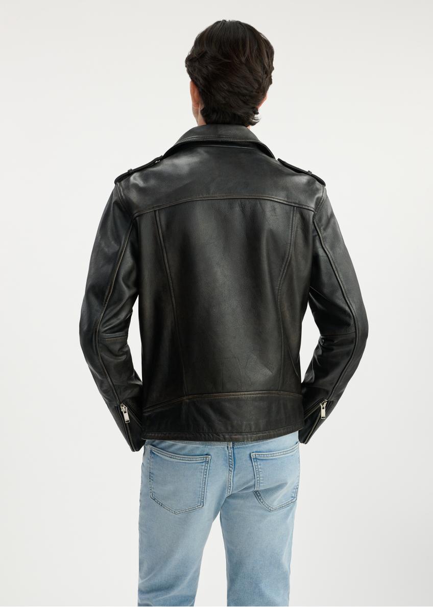 Men's vintage leather jacket KURMS-0370-1316(W25)