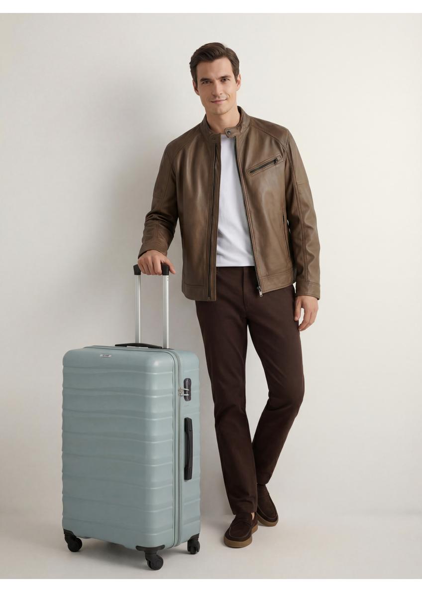 Large suitcase on wheels WALAB-0081-8F-28(W26)