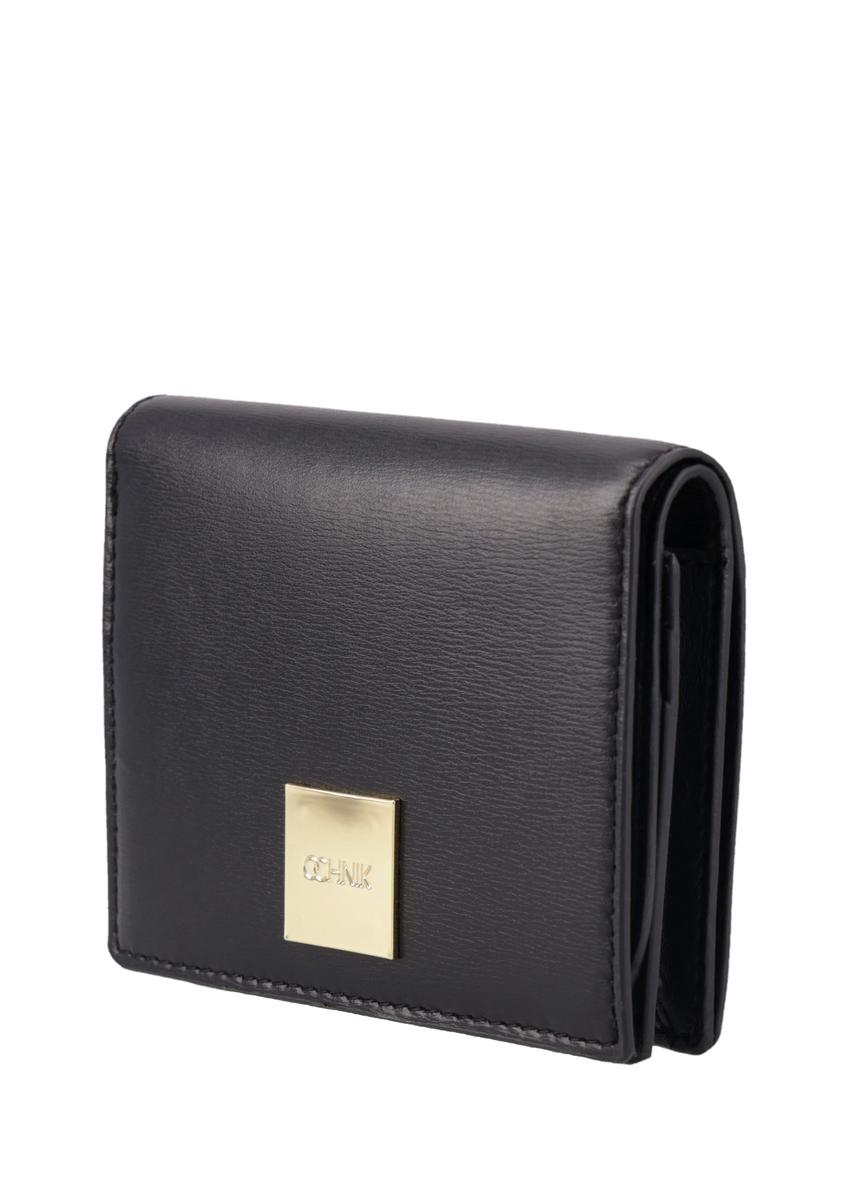 Black leather women's wallet PORES-1010-99(Z26)