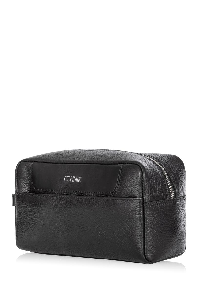 Men's leather cosmetic bag with logo TORMS-0298A-99(Z25)
