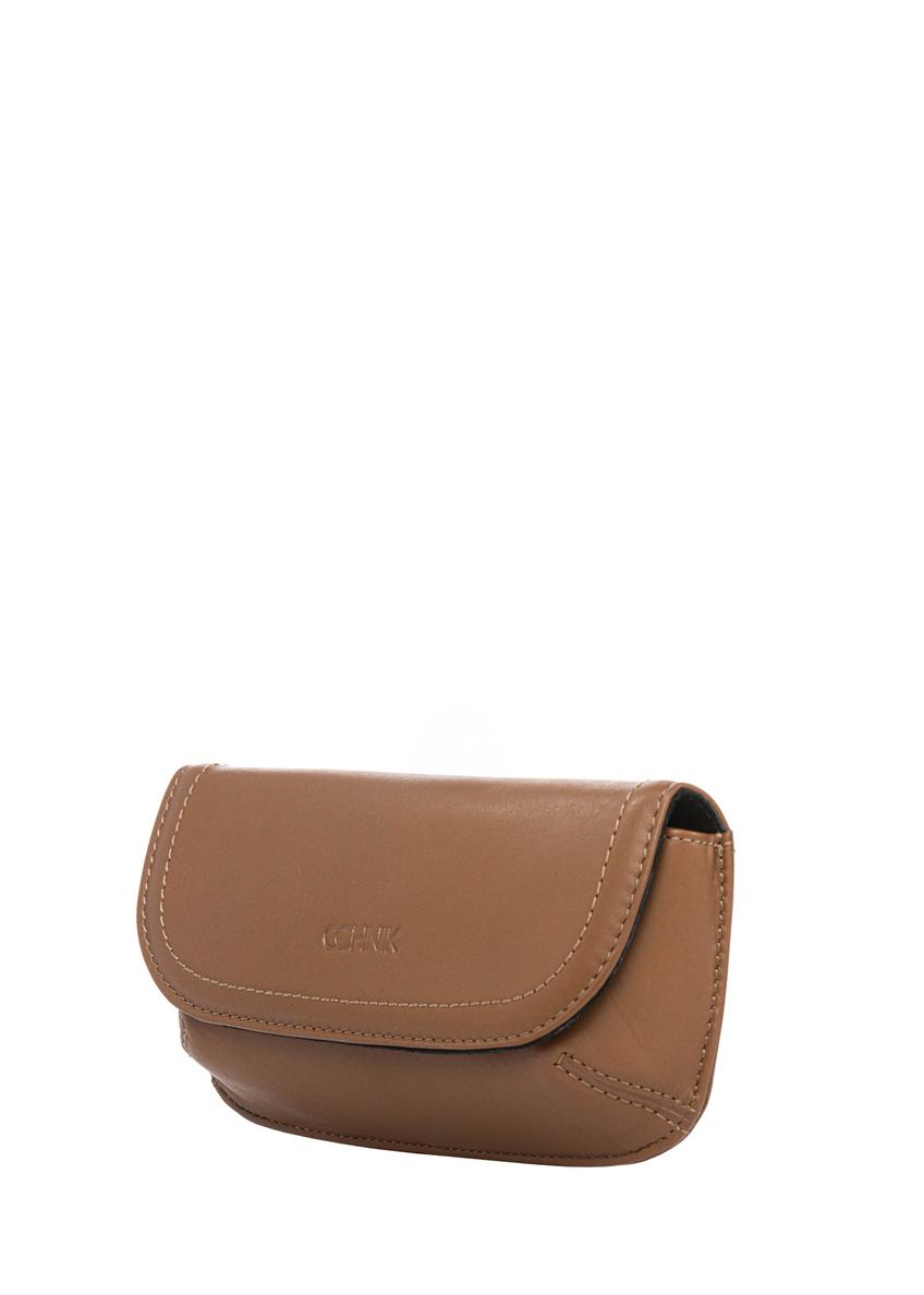 Camel leather case PORMS-0698-1D(W26)