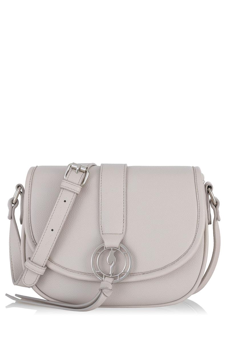 Cream rounded mailbag TOREC-0756A-12(W24)-08