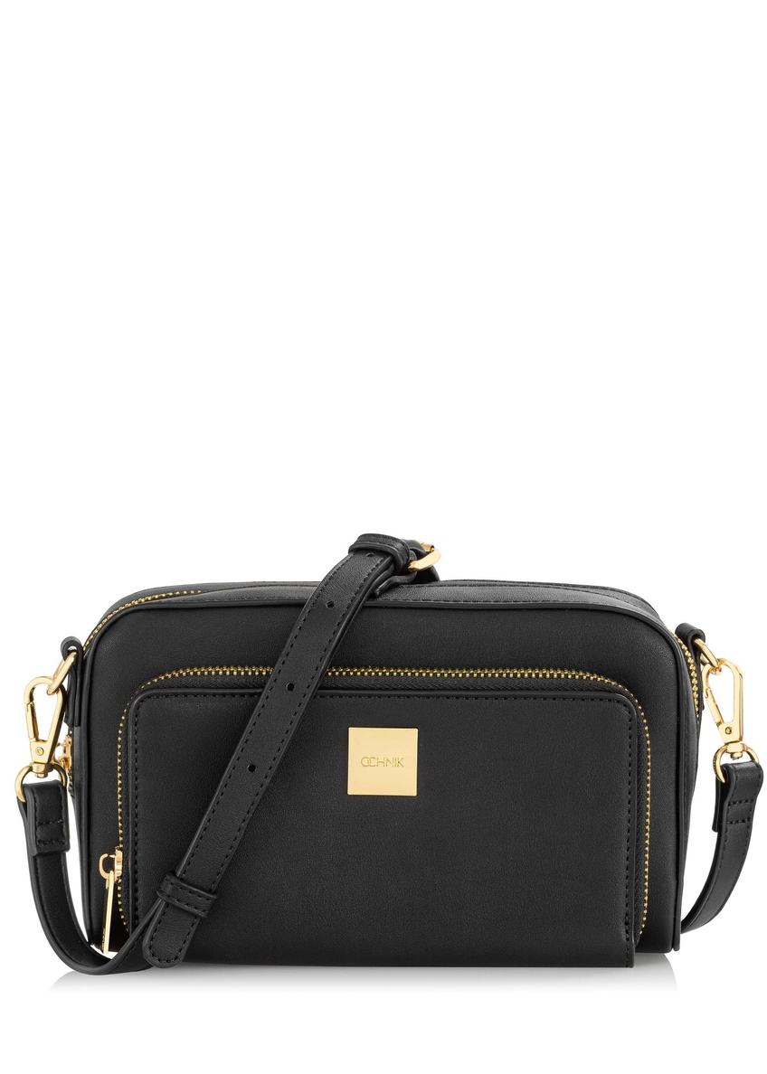 Small black cross body bag TOREC-0904-99(W24)-08