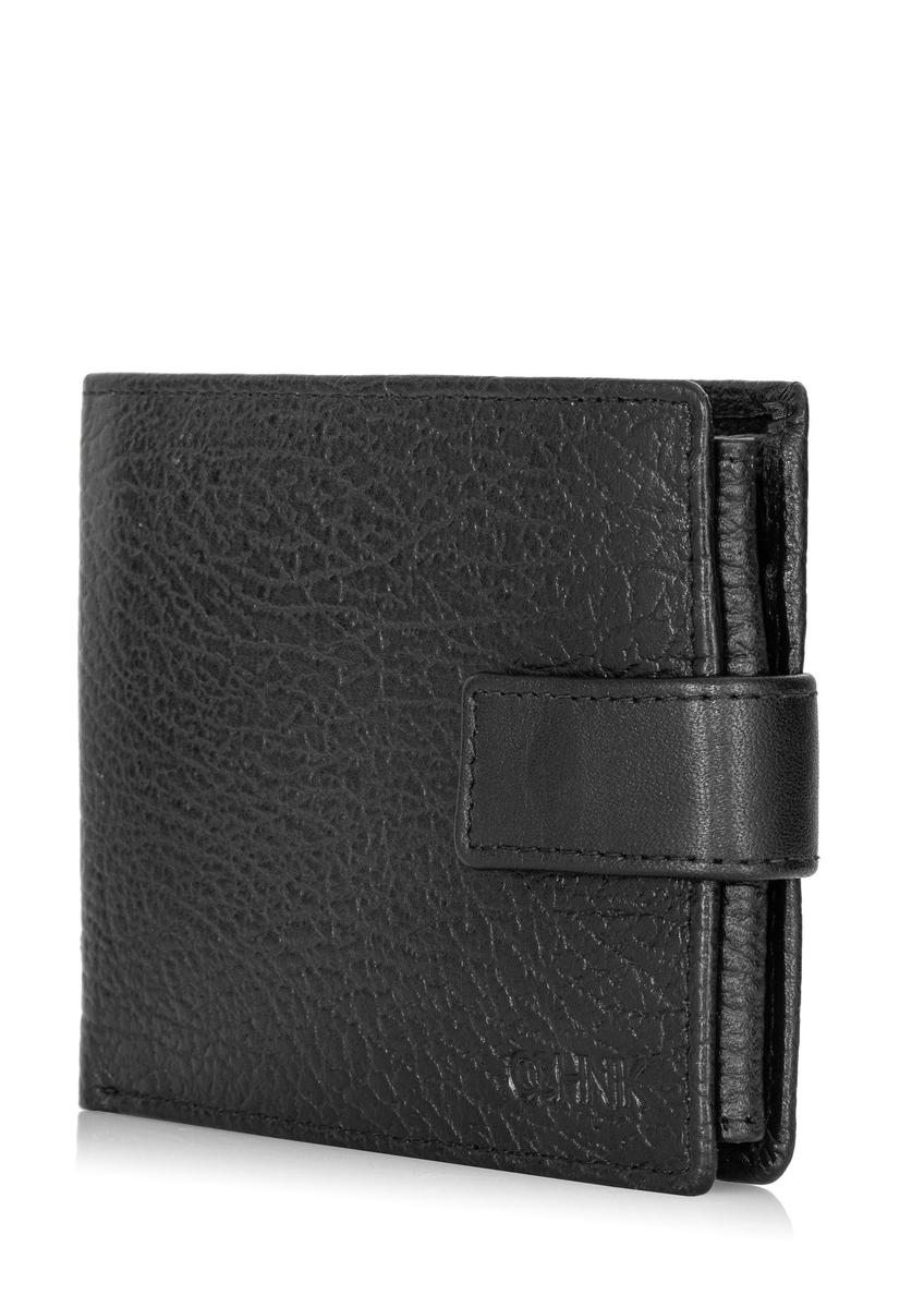 Men's leather wallet with snap closure PORMS-0536A-99(Z25)