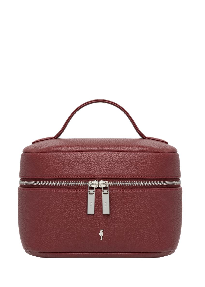 Red round women's cosmetic bag TOREC-0919-4C(Z26)