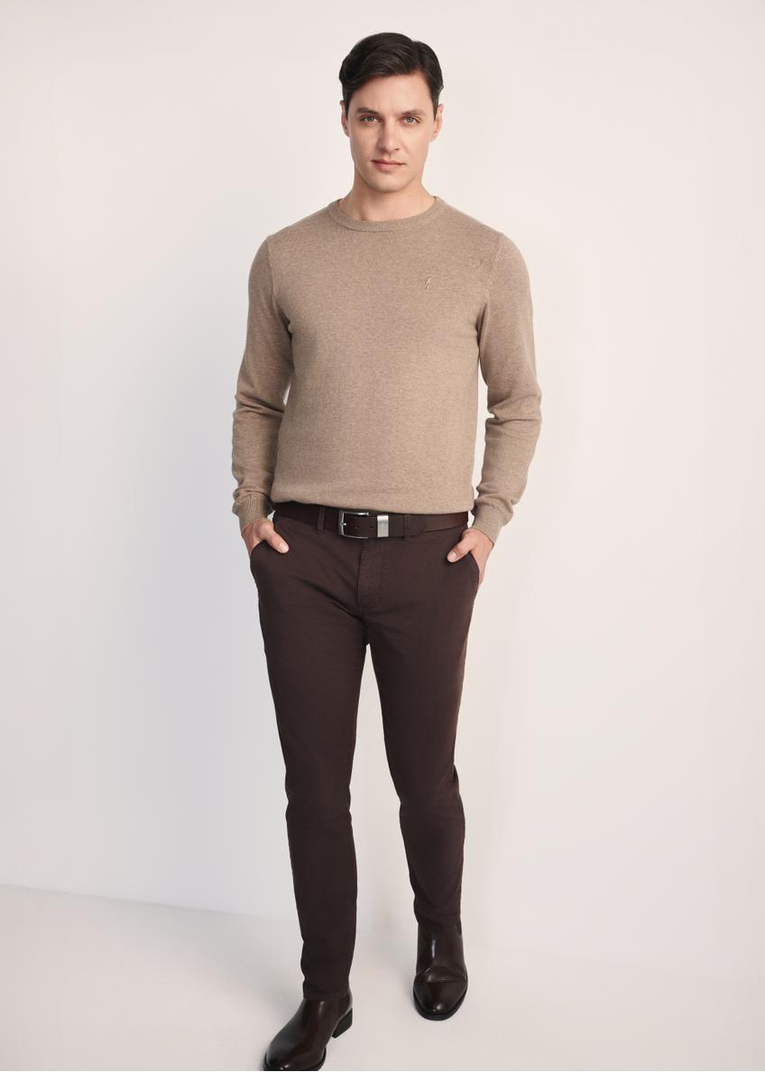 Camel cotton men's sweater SWEMT-0114A-24(Z25)