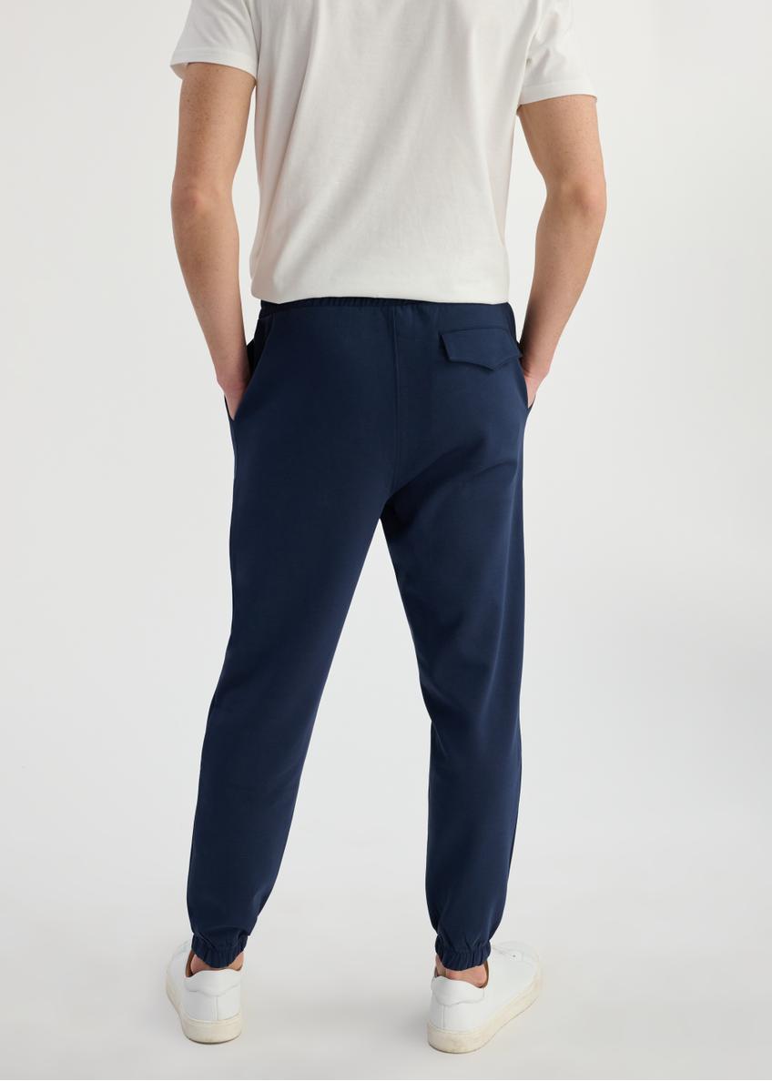 Navy blue men's sweatpants SPOMT-0109-69(W25)