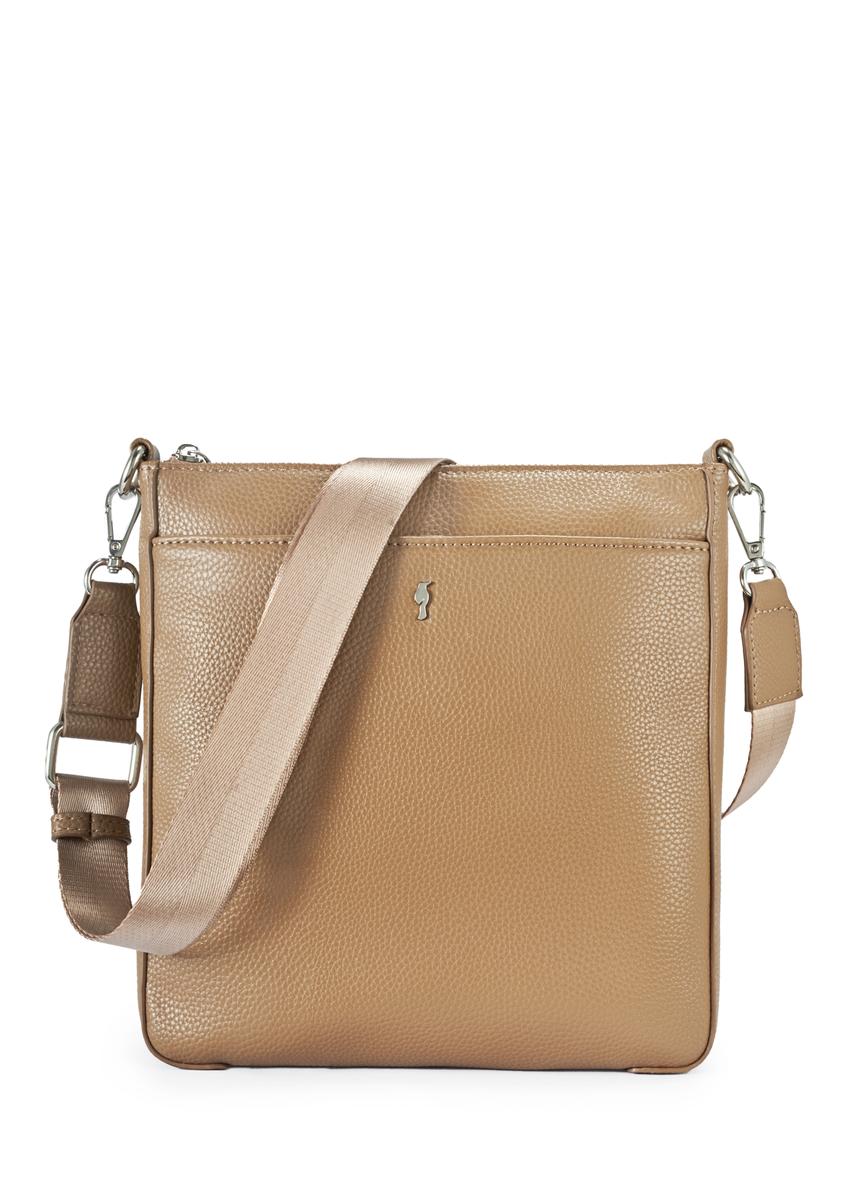 Dark beige women's shoulder bag TOREC-0708B-81(Z25)