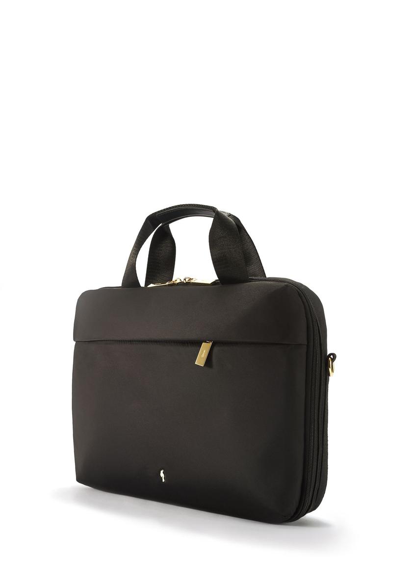 Black women's laptop bag TOREN-0306-99(W25)