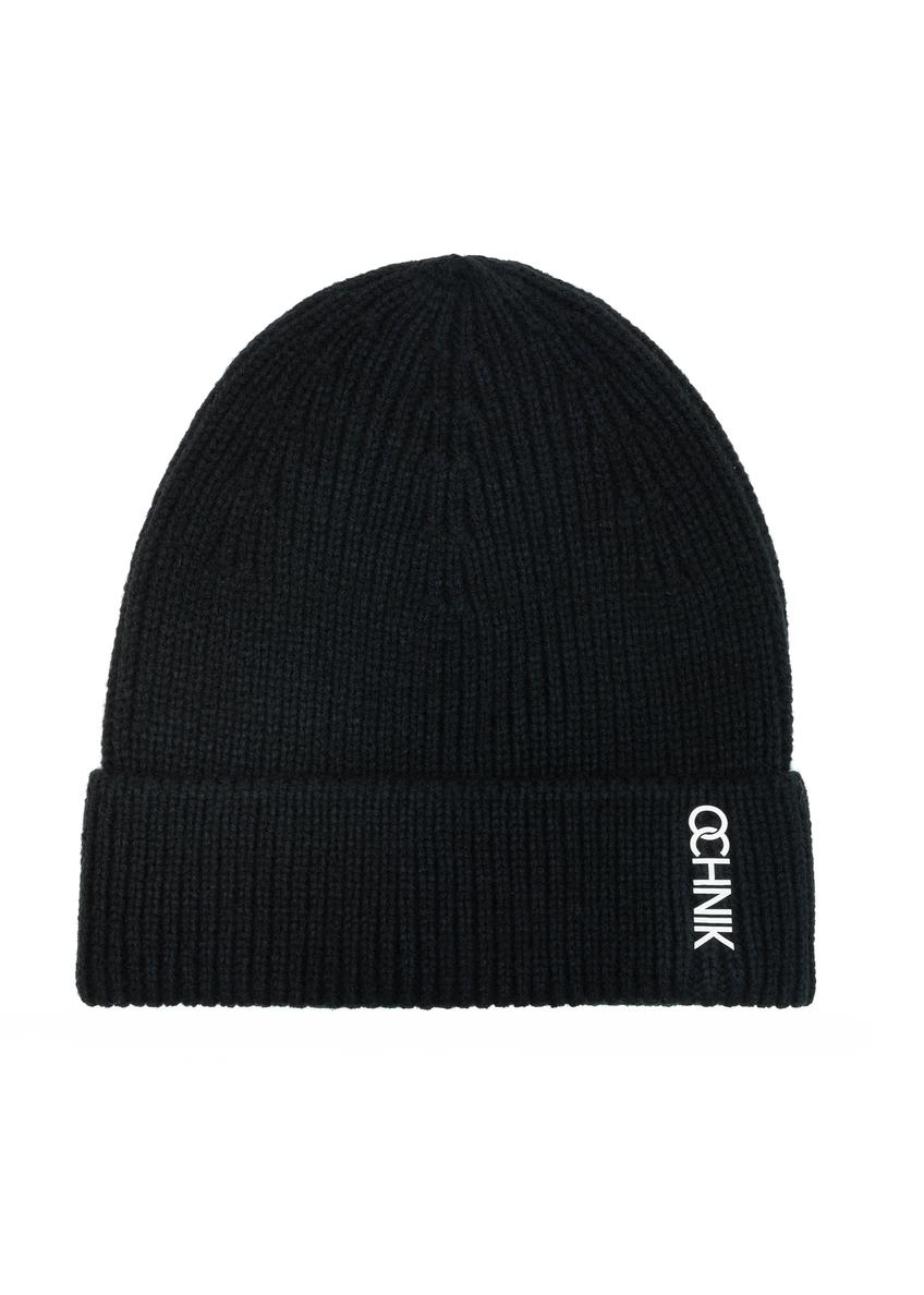 Black men's winter hat CZAMT-0081-99(Z25)
