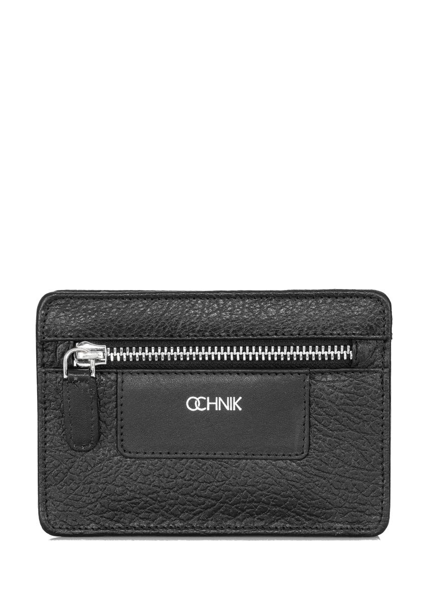 Men's leather zip wallet PORMS-0538-99(W23)-08