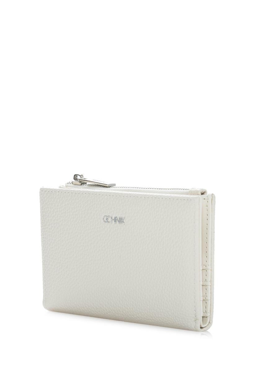 Medium cream women's wallet POREC-0428-0B(W26)