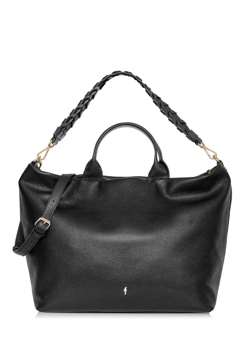 Women's leather shopper bag TORES-0944-99(Z24)-07