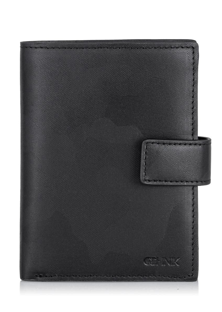 Men's leather wallet with moro pattern PORMS-0529-99(W23)-09