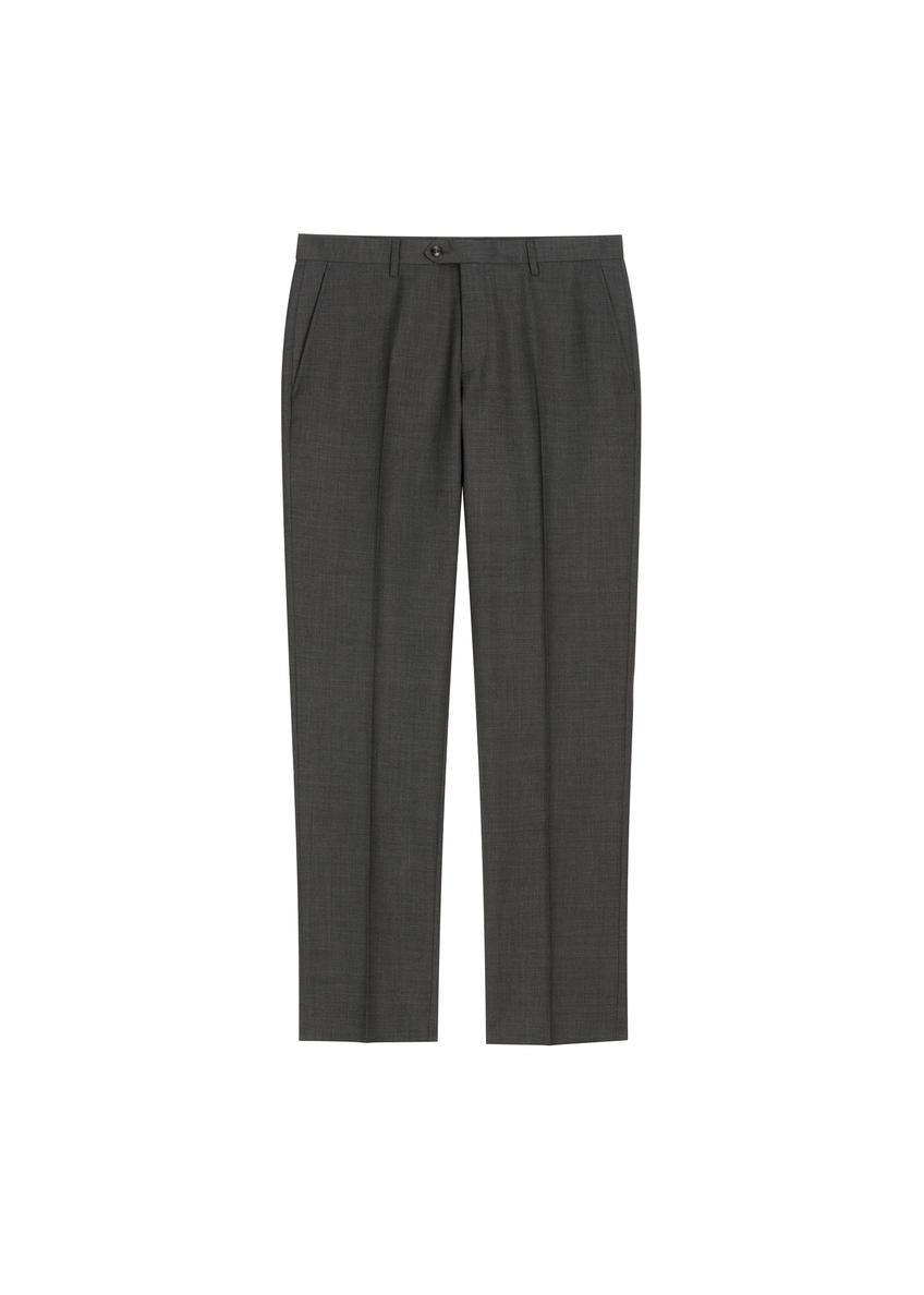 Men's graphite wool trousers SPOMT-0122-9D(Z26)