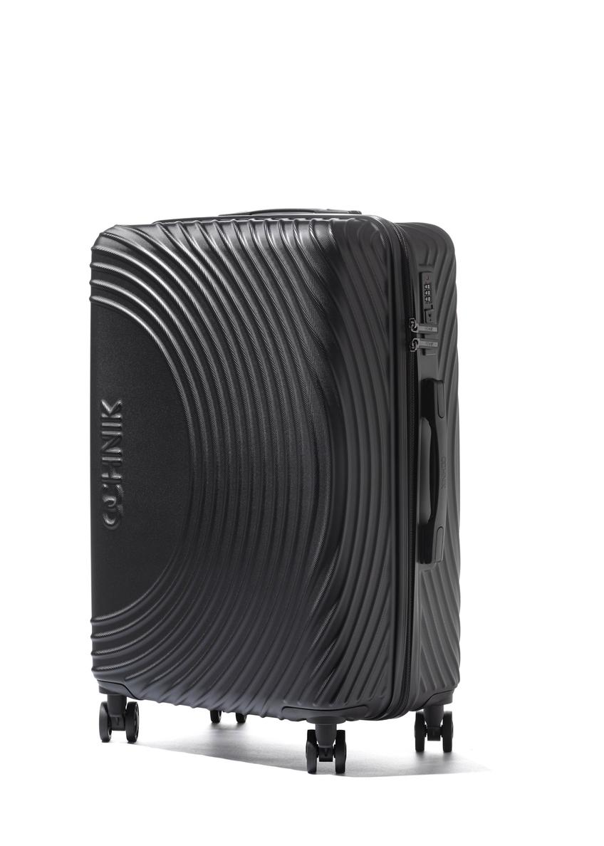Medium suitcase on wheels WALAB-0088-99-24(W26)