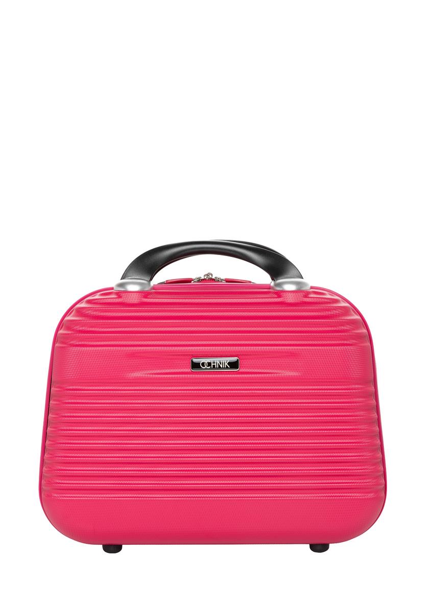 Travel cosmetic bag WALAB-0040-5E-14(W26), front product view on white background.