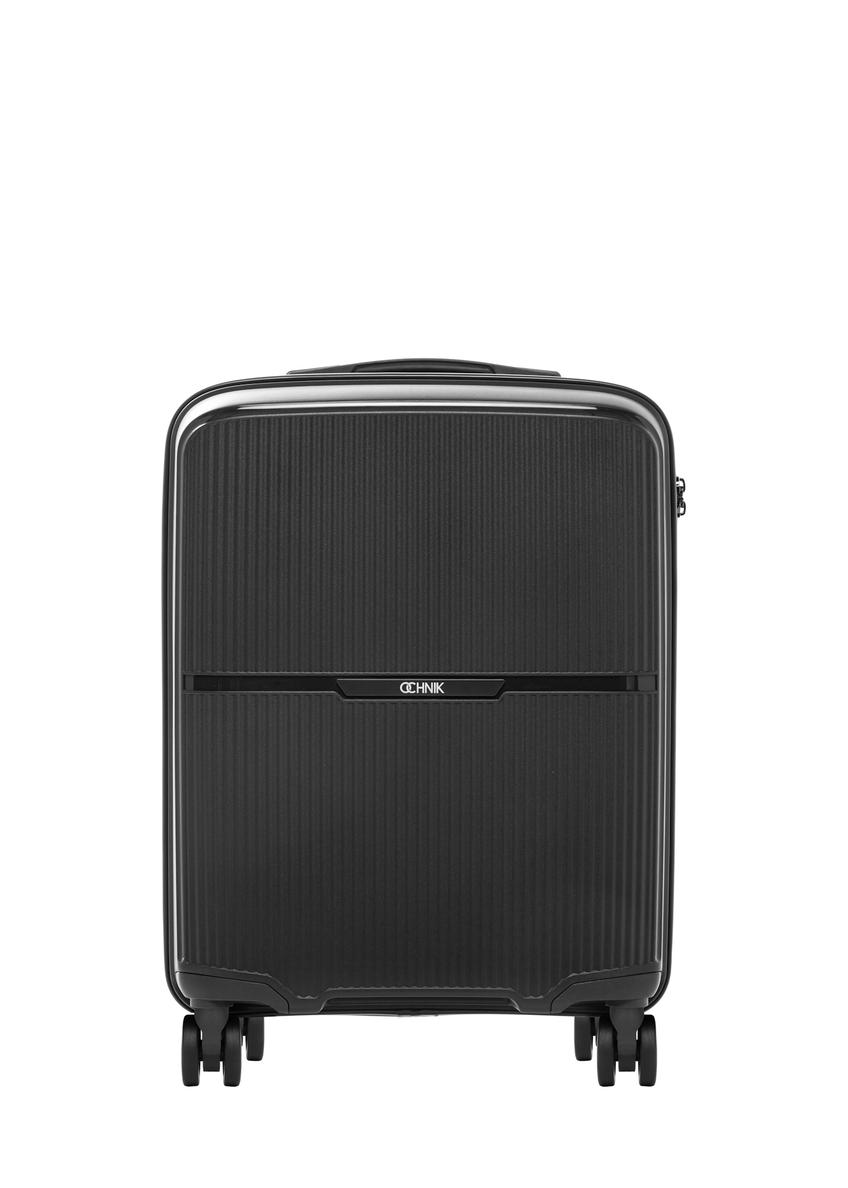 Small suitcase on wheels WALPP-0026-99-19(W26), front view of the product on a white background.