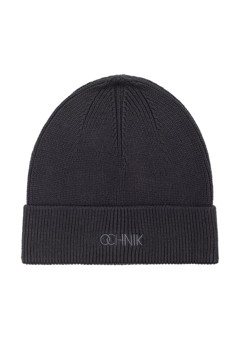 Graphite classic men's cap CZAMT-0060A-9C(Z26), front product view on white background.