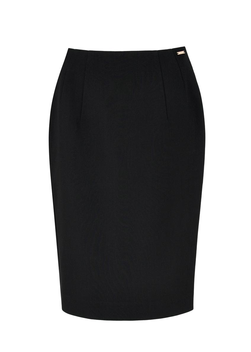 Classic black pencil skirt SPCDT-0088-99(W25)