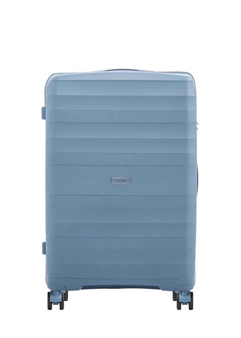 Large suitcase on wheels WALPP-0024-7A-28(W26), front product view on white background.