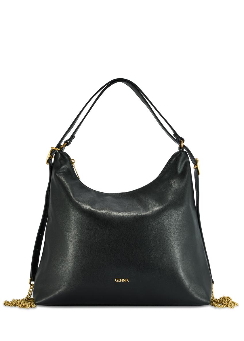 Black women's shopper bag TOREC-1083-99(Z25)
